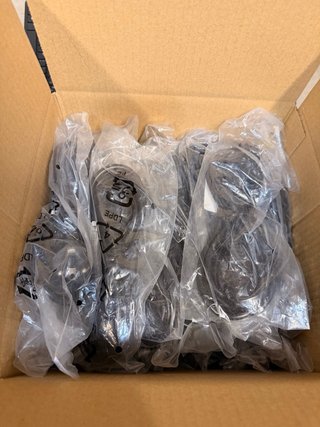 25x Cable alimentación Schuko IEC C13 1,8m Nuevos