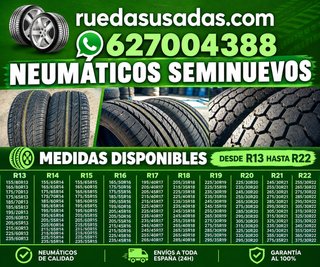 Goma Usada 195/50r15 185/55r15 185/60r15 175/65r15