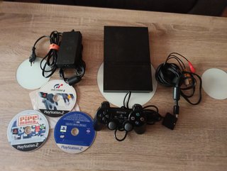 Consola PlayStation 2 Slim + 3 Juegos