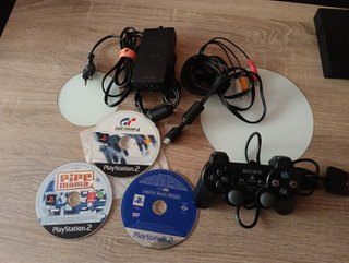 Consola PlayStation 2 Slim + 3 Juegos