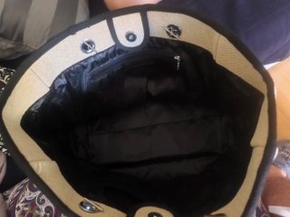 Bolso Chanel Beige y Negro