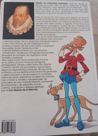 Libro Infantil Don Quijote de la Mancha