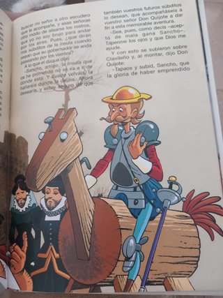 Libro Infantil Don Quijote de la Mancha