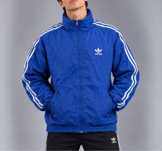Chaqueta Adidas Azul Vintage Y2K