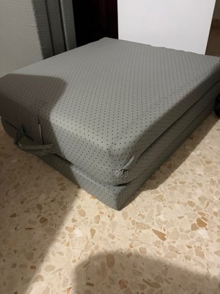 2 Colchones Plegables Individuales 60x190cm