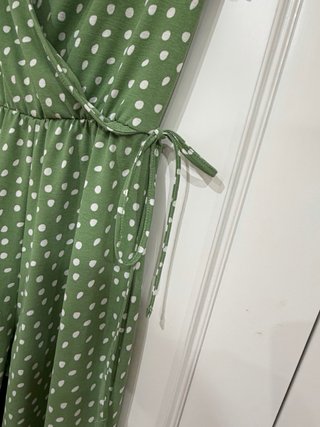 Mono verde lunares Pull&Bear Talla M