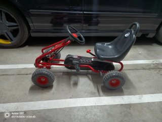 Kart Infantil a Pedales Rojo