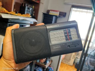 Radio Sony ICF-480S 3 Bandas.