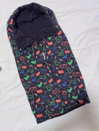Saco para Capazo con Estampado de Dinosaurios