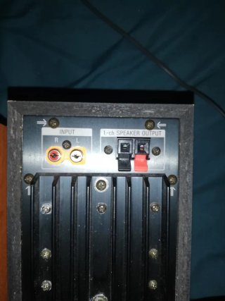 Altavoces activos Sony vintage