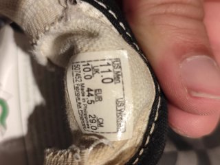 Scarpe Vans Checkerboard Tg 44