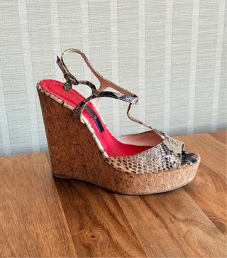 Zapatos de cuña Carolina Herrera talla 37