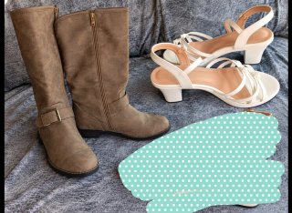 Lote de 2 pares de calzado