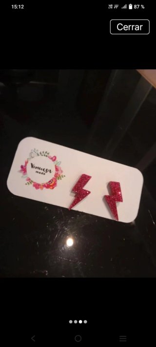 Pendientes Rayo Vinuesa