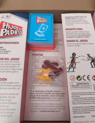 Juego Hijos vs Padres Bizak