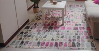 Alfombra 1,60 x 2,30 multicolor