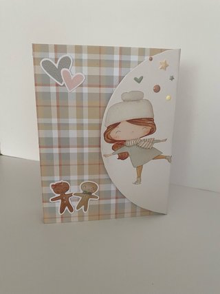 Álbum Scrapbooking Navidad Mazapán