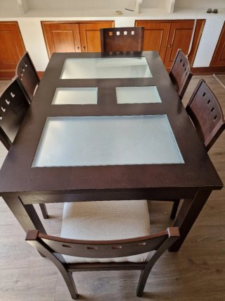 URGE VENTA: Mesa de Comedor con 6 Sillas