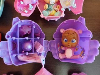 Set de 7 Bebés Llorones con Accesorios