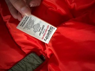 Parka de Plumas Superdry Verde