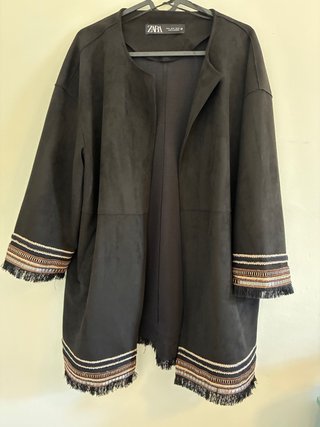 Abrigo Zara Negro