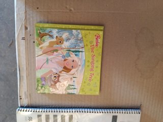 Libro pequeño de ingles de la Barbie