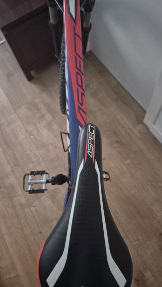 Bicicleta Scott MTB Azul y Roja