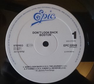 Boston - Don't Look Back LP