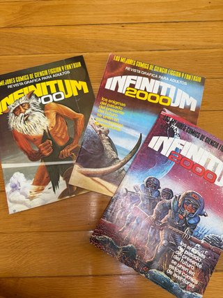 Infinitum 2000 Lote de 3 Revistas