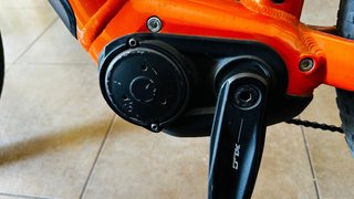 Bicicleta Eléctrica Haibike Alltrack Naranja
