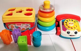 Megapack 16 Juguetes Bebé: VTech, Fisher y Pocoyó