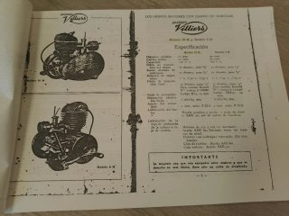Catálogos y Despieces de Motos ROA y SUNBEAM