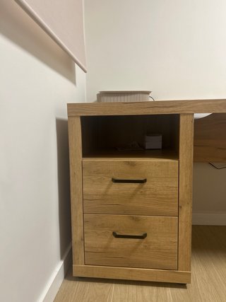 Mesa Escritorio Jysk Roble Salvaje 60x140