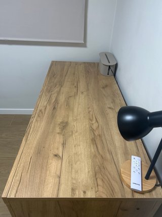 Mesa Escritorio Jysk Roble Salvaje 60x140