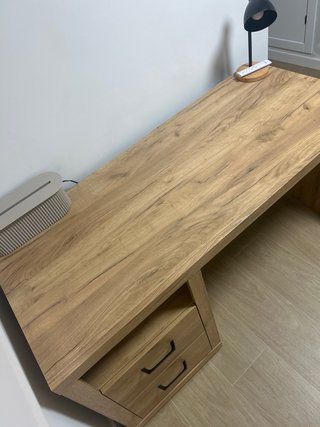 Mesa Escritorio Jysk Roble Salvaje 60x140