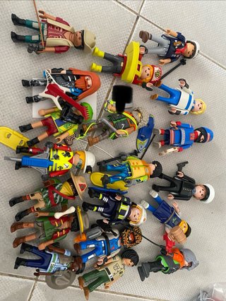 Lote de 18 figuras Playmobil