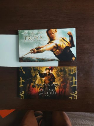 Pack Troya + El Último Samurái. Ediciones Especial