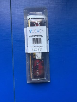 V7 8GB DDR3L 1600MHz DIMM Aegis