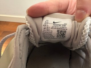 Nike V2K RUN Plata/Blanco