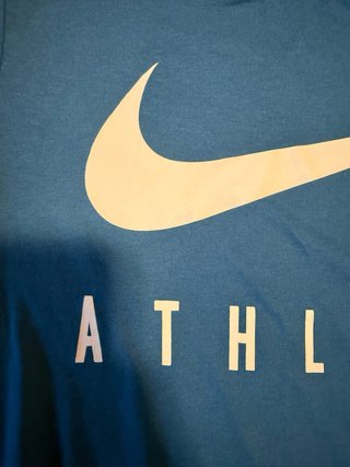 Camiseta Nike Dri Fit Hombre Azul