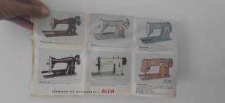 Máquina de coser ALFA AÑO 60,70 EXELENTE ESTADO