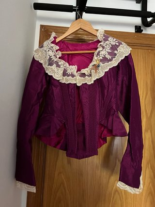 Traje de Fallera con Manteletas y 2 Corpiños