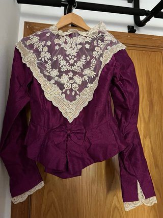 Traje de Fallera con Manteletas y 2 Corpiños
