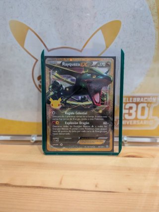 Carta Pokémon Rayquaza EX Vintage 30th Aniversario