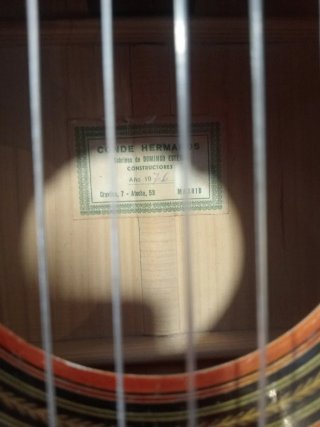 Guitarra Conde Hermanos Ciprés 1976