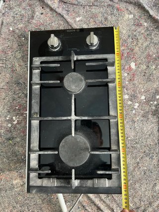 Placa de gas Bosch de 2 fuegos