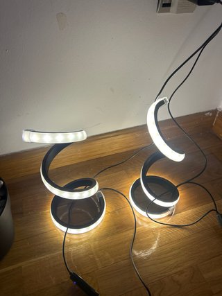 Set de 2 Lámparas LED 2 tonos e intensidad