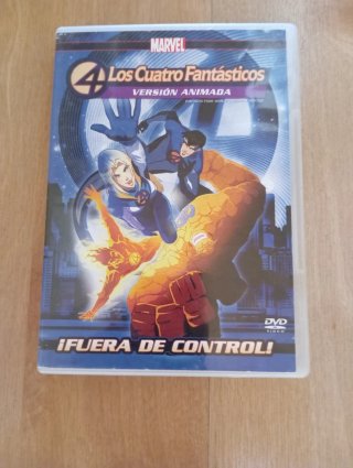 Lote 4 Películas DVD: Los 4 Fantásticos y Hulk
