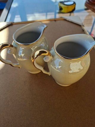 Juego Tazas Vintage Caballos
