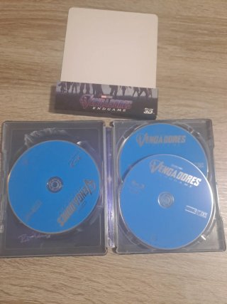 Blu-ray 3D Vengadores: Endgame Steelbook